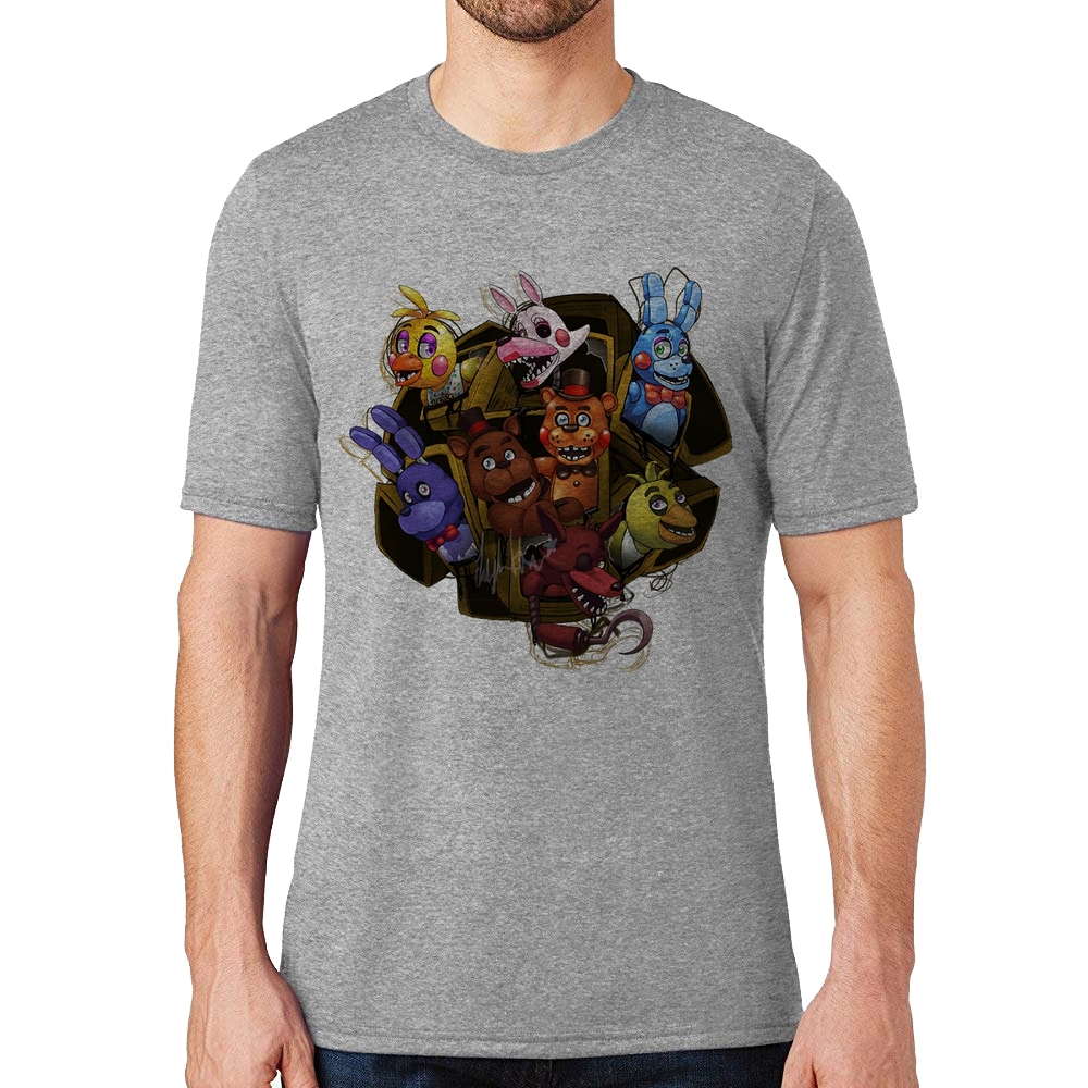 Baby Look Raglan Five Nights At Freddy's Nightmare