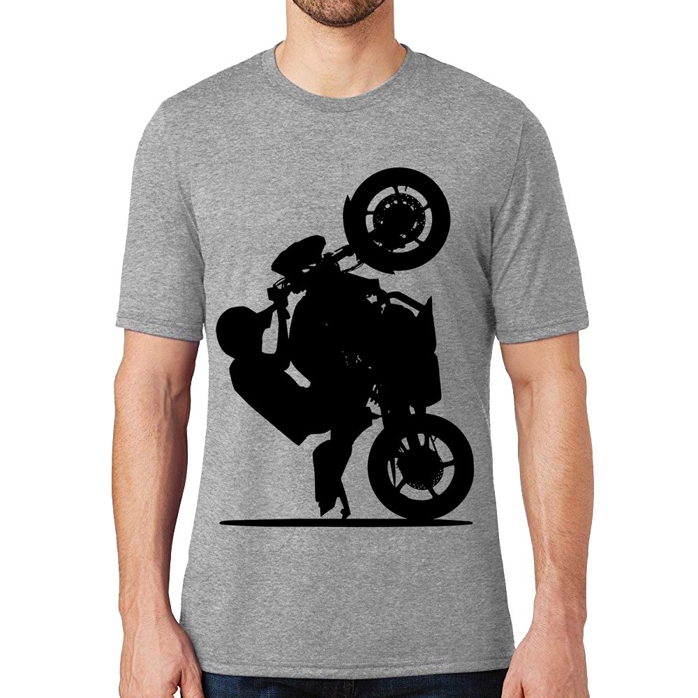 Camiseta Desenho Moto Motocicleta Masculina