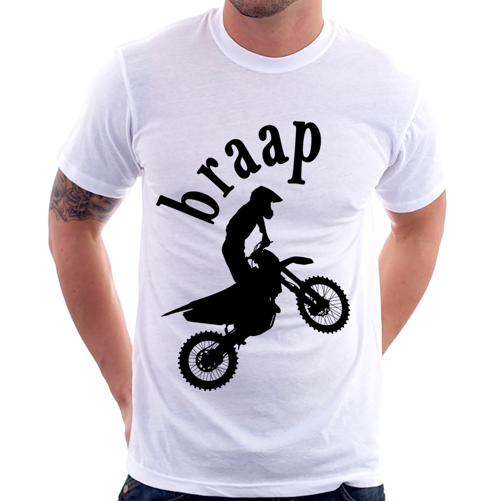 Body Bebê Motocross Braap