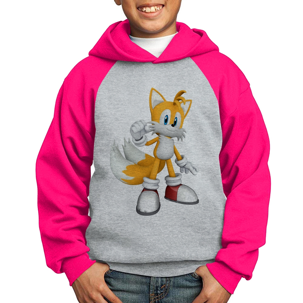 Blusa Frio Moletom Miles Tails Sonic Desenho Jogo Anime 01